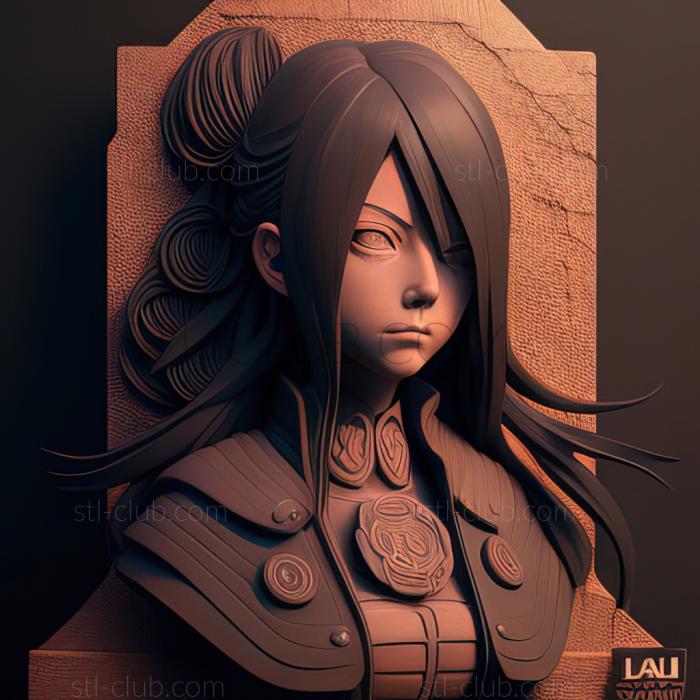 3D model Kurenai Yuhi FROM NARUTO (STL)